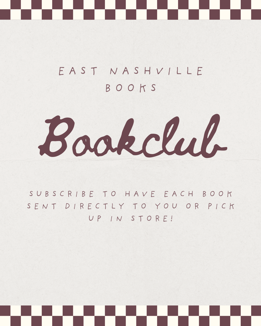 Bookclub Subscription