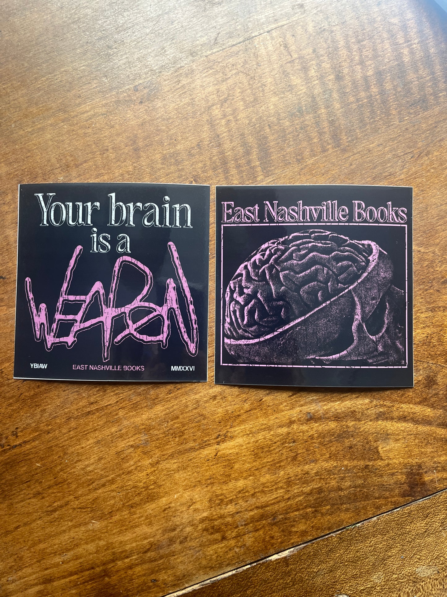 East Nashville Books Sticker